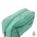 cartuchera unicolor pieza reflectiva afito - multiuso afito color: verde