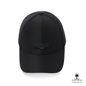 Gorra de moda beisbolera negra