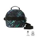 Lonchera con Aislamiento Térmico Borrador Negra