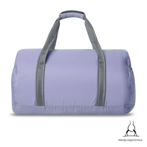 Tula viajera plegable Tema 37 morada