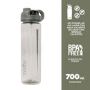 Botellón Plástico Libre De Bpa Para Mujer Inna