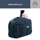 Cartuchera Unicolor Pieza Reflectiva Afito Color: Azul