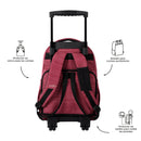 Mochilas Rue Bomper Reglón Glitter - Color: Rosado