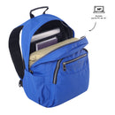 Mochila Acuarel con Porta Laptop 14" Escolar - Color: Azul