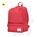 Mochila Dinamicon con porta laptop - Color: Rojo