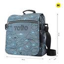 Bolso Universitario Cuaderno - Color : Gris