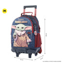 Mochila Rue Bomper Star Wars Mandalorian M Color: Azul
