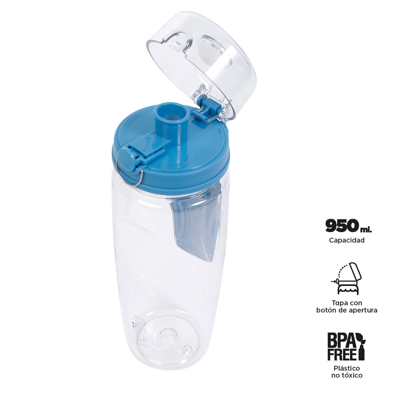 Botellón Plastico y Ergonómico de 950 ml Balbo - Color: Azul