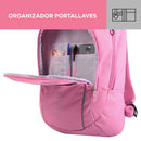Mochila Arvar con porta laptop - Color: Rosado