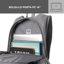 Mochila Lively con porta laptop - Color: Gris