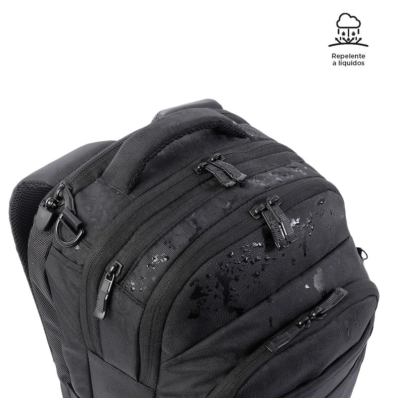 Mochila Commuter porta Laptop 15.4" Hombre Negro