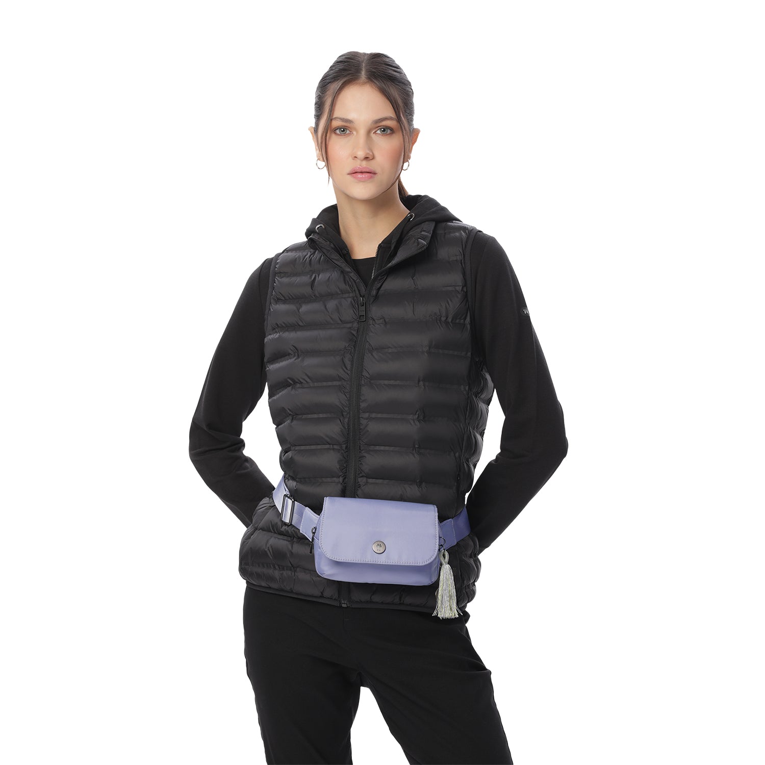 Riñonera para Mujer Corneana color Morada