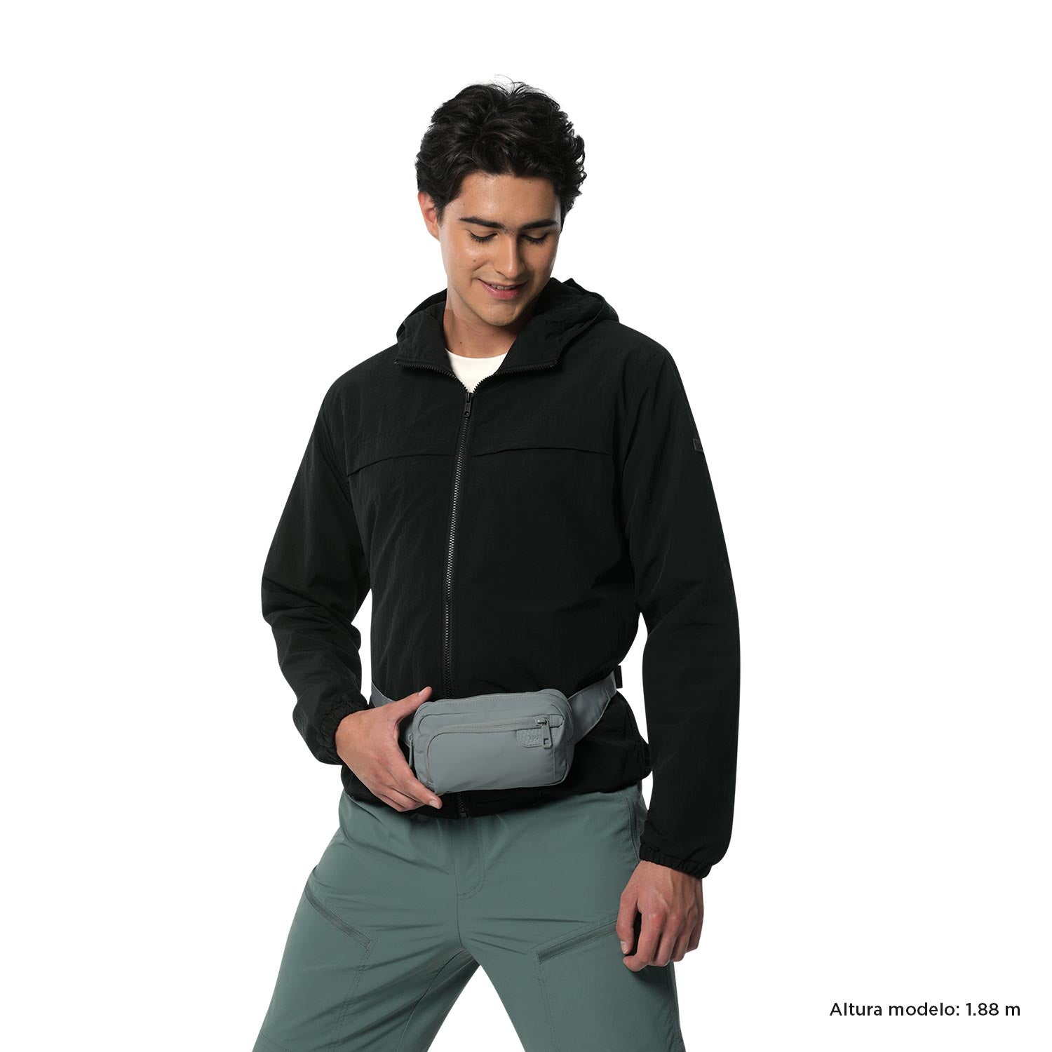 Riñonera Unisex Chill Sam Gris