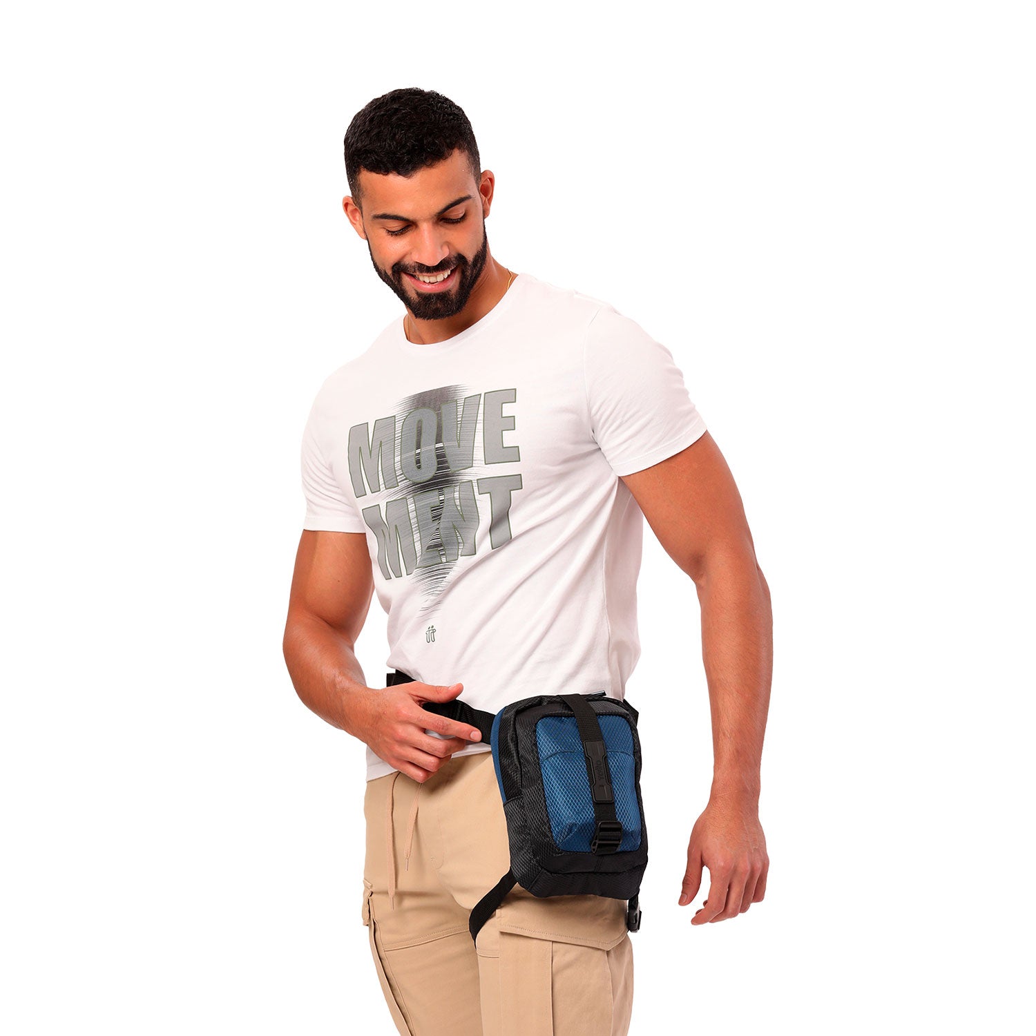 Canguro Para Hombre Skram M  - Color: Azul