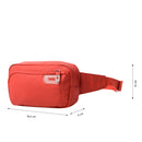 Canguro Pequeño Clear Sam Rojo