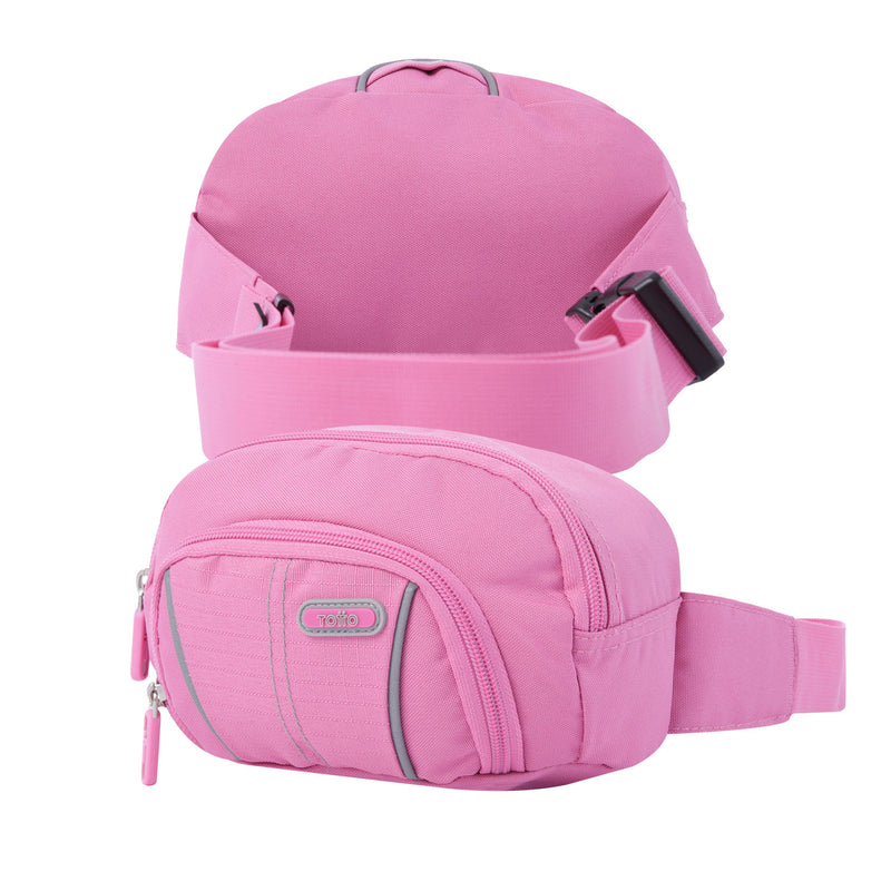 Canguro Lona Pieza Reflectiva Azusa Color: Rosado