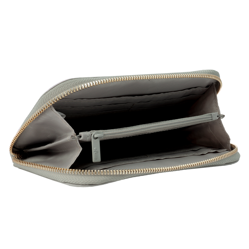 Billetera Lona Rfid Adelaide - Color: Terreo