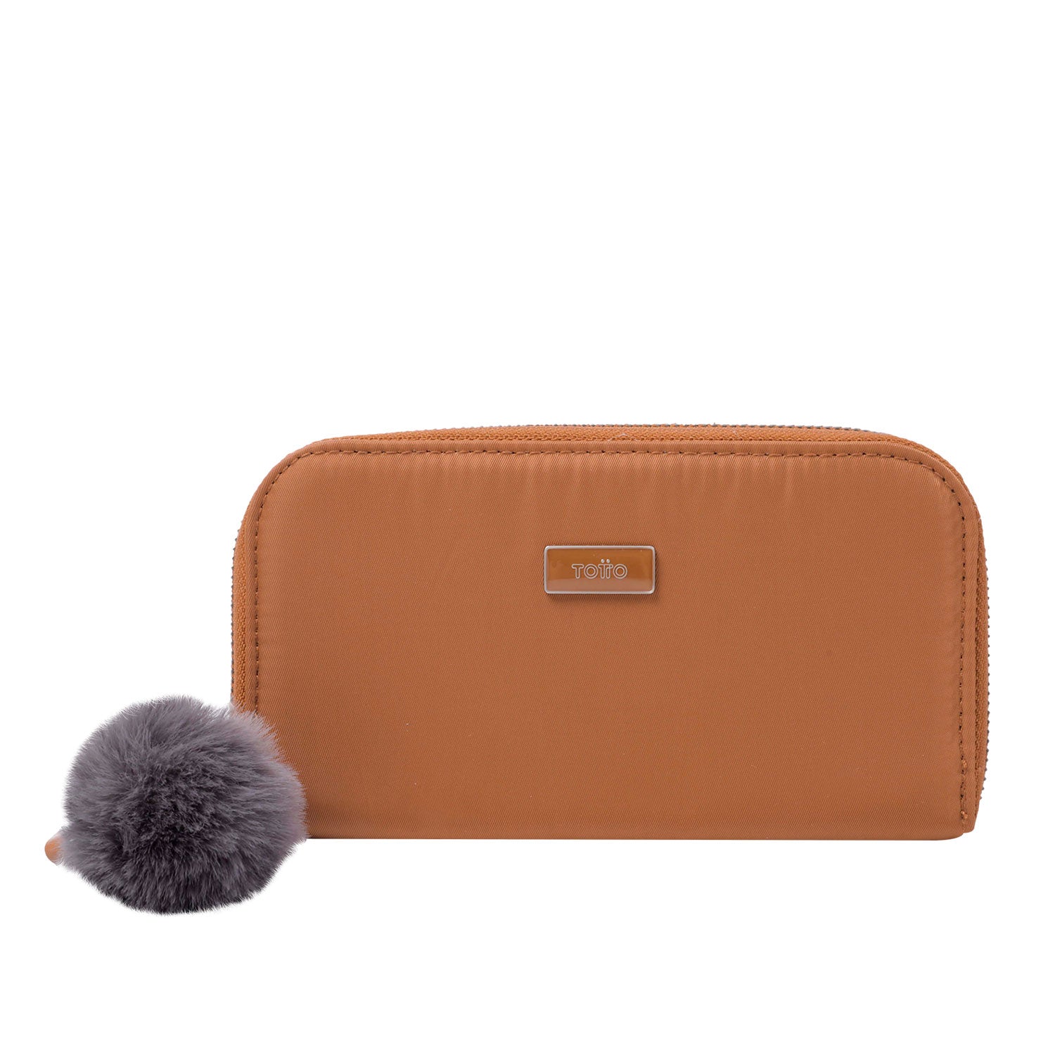 Billetera Adelaide. - Color: Terreo