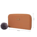 Billetera Adelaide. - Color: Terreo