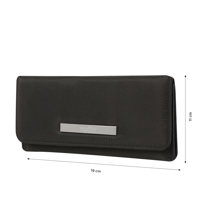 Billetera Adelaide 2 con RFID Blocker Negra