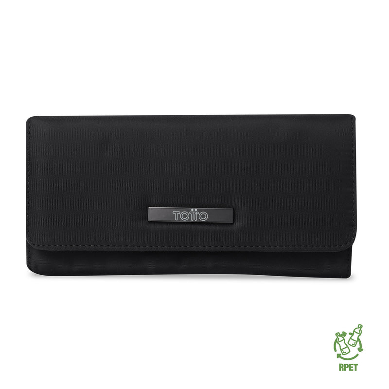Billetera para Mujer Adelaide 2 con RFID Blocker Negra