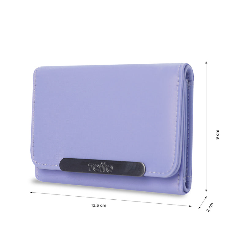 Billetera para Mujer Bel con RFID Blocker Morada