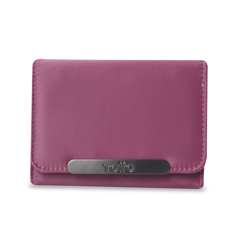 Billetera para Mujer Bel con RFID Blocker Rosada