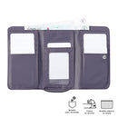 Billetera Comfy Var Morada Grande Mujer