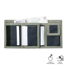 Billetera Contrast Can Terreo/Azul Mediana Hombre