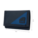 Billetera Contrast Can Azul Mediana Hombre