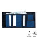 Billetera Contrast Can Azul Mediana Hombre