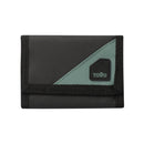 Billetera Contrast Can con RFID Blocker Negra/Verde