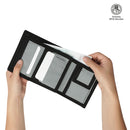 Billetera Contrast Can con RFID Blocker Negra