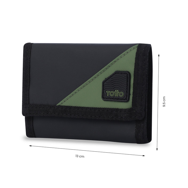 Billetera para Hombre Contrast Can con RFID Blocker Negra