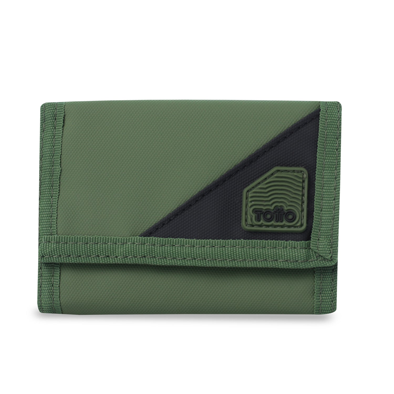 Billetera para Hombre Contrast Can con RFID Blocker Verde