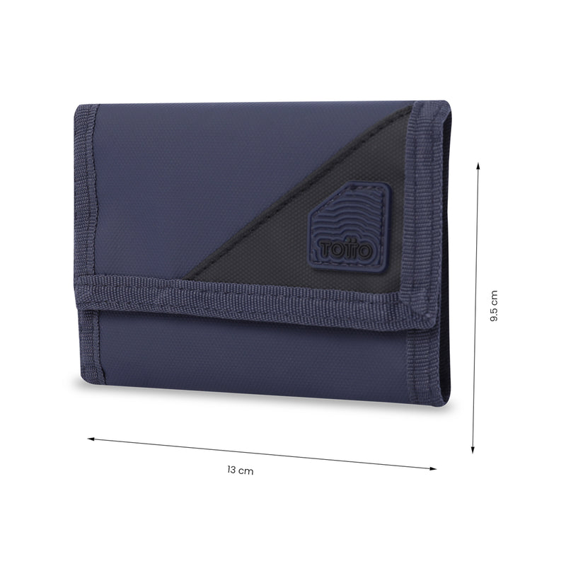 Billetera para Hombre Contrast Can con RFID Blocker Azul