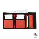 Billetera Contrast Qui Negra/Roja Mediana Hombre