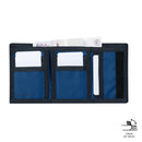 Billetera Contrast Qui Azul Mediana Hombre
