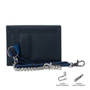 Billetera Contrast Mee Azul Mediana Hombre