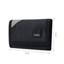 Billetera Contrast Bak Negra/Terreo Mediana Hombre