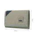 Billetera Contrast Bak Terreo/Azul Mediana Hombre