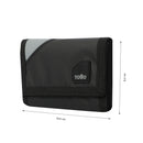 Billetera Contrast Bak con RFID Blocker Negra