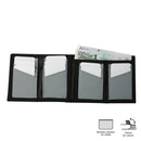 Billetera Contrast Bak con RFID Blocker Negra