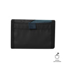 Billetera Contrast Bak con RFID Blocker Negra/Azul