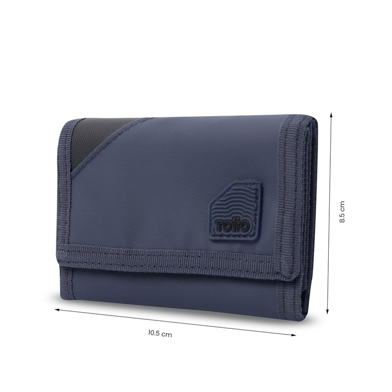 Billetera para Hombre Contrast Bak con RFID Blocker Azul