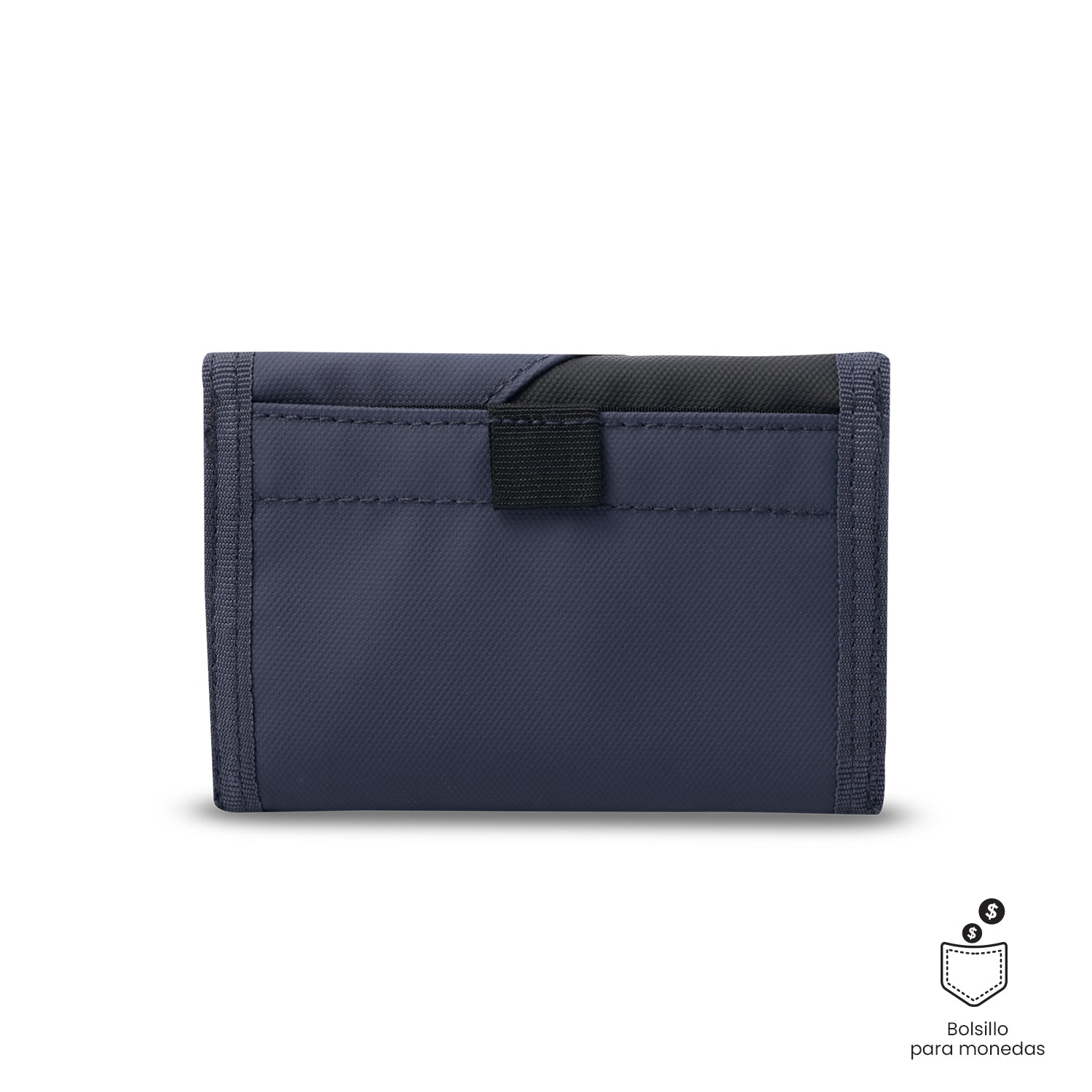 Billetera para Hombre Contrast Bak con RFID Blocker Azul