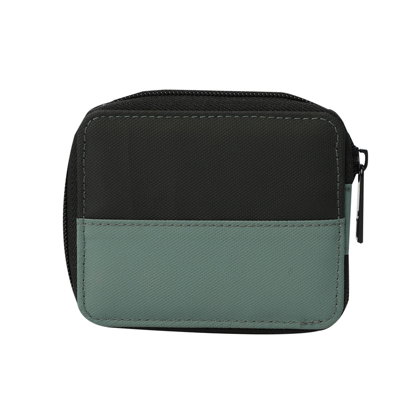 Billetera Contrast Mad 2.0 con RFID Blocker Negra/Verde