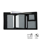 Billetera Contrast Chain con RFID Blocker Negra