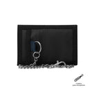 Billetera Contrast Chain con RFID Blocker Negra/Azul