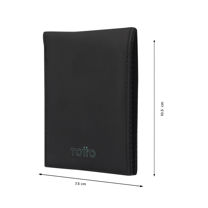 Billetera Dual Pequeña con RFID Blocker Negra
